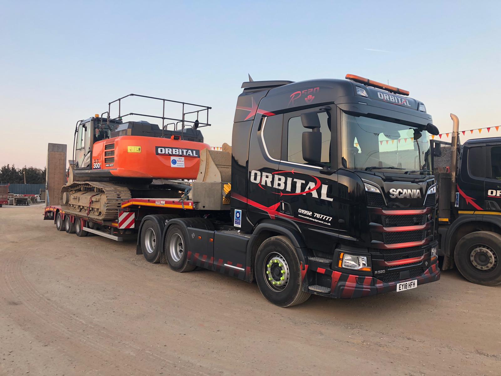 Home | Orbital Equipment Ltd | Plant Hire