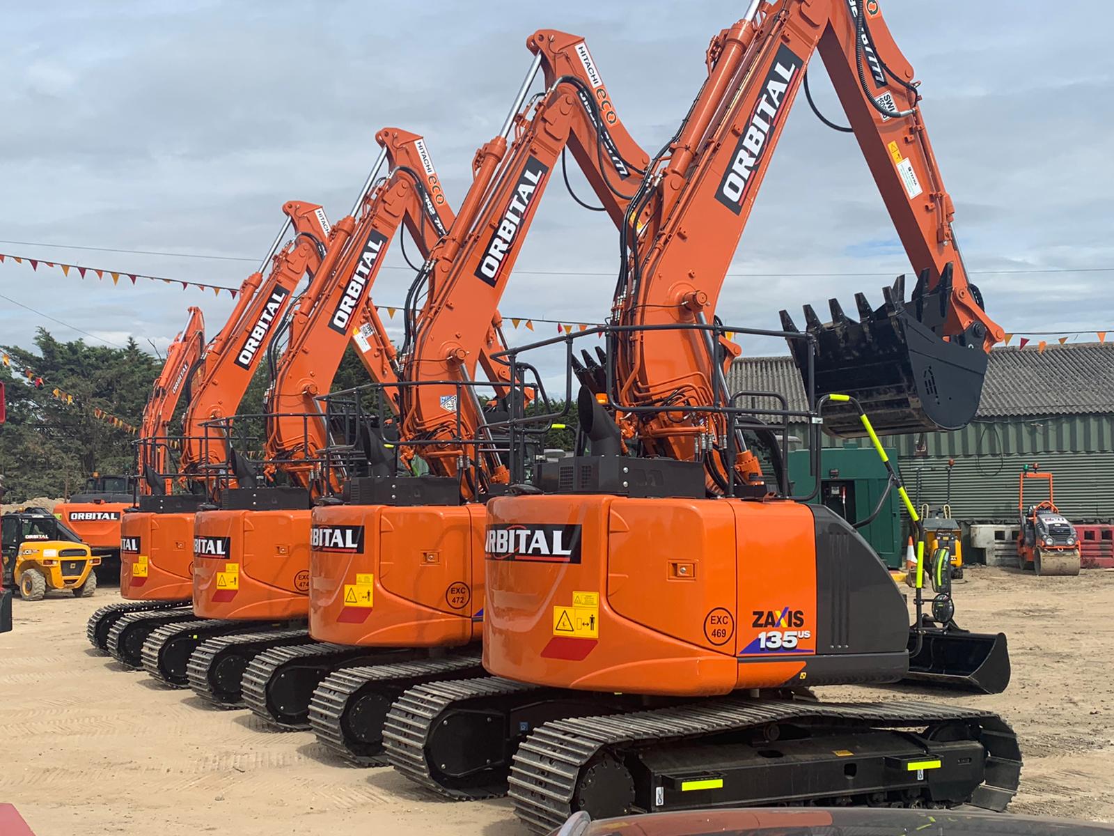 Orbital Equipment | Digger Hire | Mini Digger Hire | Excavator Hire